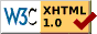 Valid XHTML 1.00